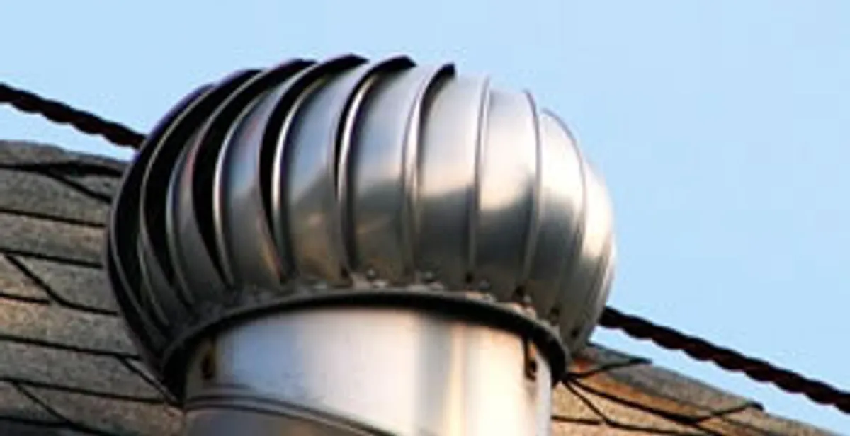 attic fan installation services with professionally installed roof ventilation unit in Denver, CO