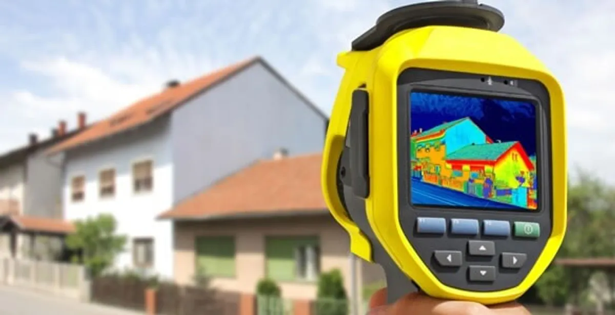 home energy audit service performing exterior thermal inspection to identify energy loss in Denver, CO