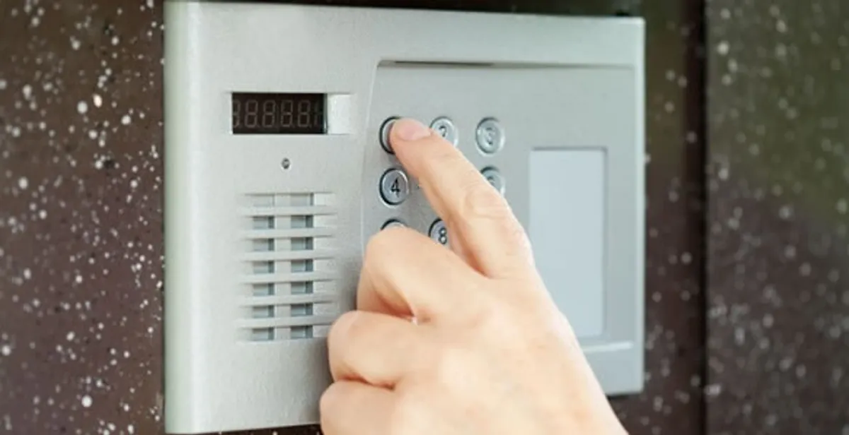 intercom system for home installation services with indoor access control keypad in Denver, CO