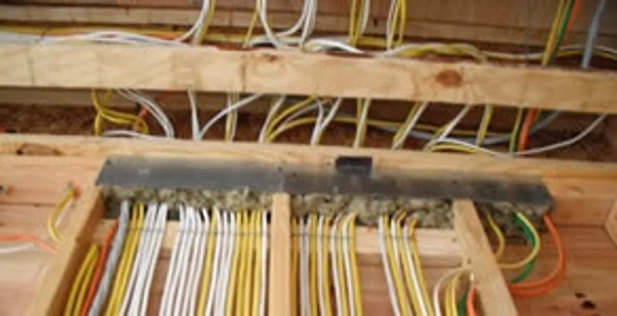 new construction wiring services with organized electrical rough-in performed by licensed electricians in Denver, CO